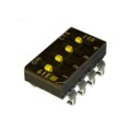 219-4MSTJ - SWITCH SLIDE DIP SPST 100MA 20V
