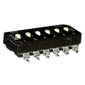 219-6MS - SWITCH SLIDE DIP SPST 100MA 20V