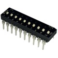 210-10MSFD - SWITCH SLIDE DIP SPST 100MA 20V