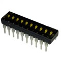 210-10MST - SWITCH SLIDE DIP SPST 100MA 20V