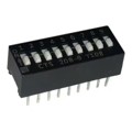 208-9S - SWITCH SLIDE DIP SPST 50MA 24V