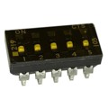 219-5LPSTJF - SWITCH SLIDE DIP SPST 100MA 20V