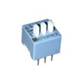 206-3ES - SWITCH SLIDE DIP SPST 50MA 24V