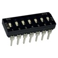 209-7LPSD - SWITCH SLIDE DIP SPST 100MA 20V