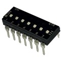 209-7LPSF - SWITCH SLIDE DIP SPST 100MA 20V
