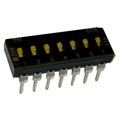 209-7LPSTD - SWITCH SLIDE DIP SPST 100MA 20V