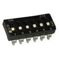219-6LPSJF - SWITCH SLIDE DIP SPST 100MA 20V