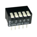 195-5MS - SWITCH PIANO DIP SPST 50MA 24V