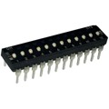 210-12MSFD - SWITCH SLIDE DIP SPST 100MA 20V