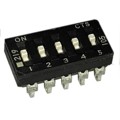 219-5LPSJR - SWITCH SLIDE DIP SPST 100MA 20V