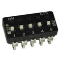 219-5MSJRF - SWITCH SLIDE DIP SPST 100MA 20V