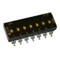 219-7LPSTRF - SWITCH SLIDE DIP SPST 100MA 20V