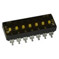 219-7MSTF - SWITCH SLIDE DIP SPST 100MA 20V