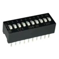 208-10S - SWITCH SLIDE DIP SPST 50MA 24V
