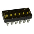 219-6MSTJF - SWITCH SLIDE DIP SPST 100MA 20V