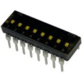 209-8LPSTF - SWITCH SLIDE DIP SPST 100MA 20V