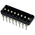 209-8MSF - SWITCH SLIDE DIP SPST 100MA 20V