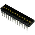 210-12MSTF - SWITCH SLIDE DIP SPST 100MA 20V