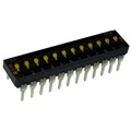 210-12MSTD - SWITCH SLIDE DIP SPST 100MA 20V