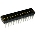 210-12LPSTFD - SWITCH SLIDE DIP SPST 100MA 20V
