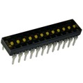 210-12MSTFD - SWITCH SLIDE DIP SPST 100MA 20V