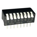 195-8MSN - SWITCH PIANO DIP SPST 50MA 24V