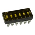 219-6LPSTJR - SWITCH SLIDE DIP SPST 100MA 20V