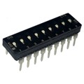 209-9LPSD - SWITCH SLIDE DIP SPST 100MA 20V
