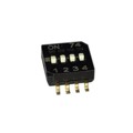 218-4LPSR - SWITCH SLIDE DIP SPST 25MA 24V
