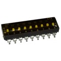 219-9MSTF - SWITCH SLIDE DIP SPST 100MA 20V