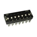 219-7LPSJRF - SWITCH SLIDE DIP SPST 100MA 20V