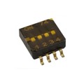 218-4LPSTRF - SWITCH SLIDE DIP SPST 25MA 24V