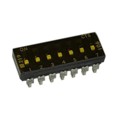 219-7LPSTJRF - SWITCH SLIDE DIP SPST 100MA 20V