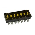 219-7MSTJR - SWITCH SLIDE DIP SPST 100MA 20V