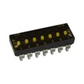219-7MSTJRF - SWITCH SLIDE DIP SPST 100MA 20V