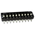 219-10ESF - SWITCH SLIDE DIP SPST 100MA 20V