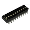 219-10MSF - SWITCH SLIDE DIP SPST 100MA 20V