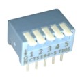 194-5MS - SWITCH PIANO DIP SPST 50MA 24V