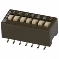 204-7S - SWITCH SLIDE DIP SPST 50MA 24V