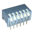 194-6MSN - SWITCH PIANO DIP SPST 50MA 24V
