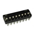 219-8MSJRF - SWITCH SLIDE DIP SPST 100MA 20V