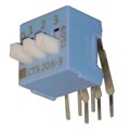 206-3RAES - SWITCH SLIDE DIP SPST 50MA 24V
