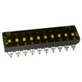 219-10LPSTRF - SWITCH SLIDE DIP SPST 100MA 20V