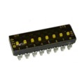 219-8MSTJRF - SWITCH SLIDE DIP SPST 100MA 20V