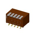 193-5MS - SWITCH PIANO DIP SPST 50MA 24V