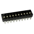 219-10MSJF - SWITCH SLIDE DIP SPST 100MA 20V