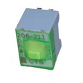 206-211RAST - SWITCH SLIDE DIP DPST 50MA 24V