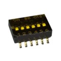 218-6LPSTRF - SWITCH SLIDE DIP SPST 25MA 24V