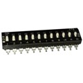 219-12ES - SWITCH SLIDE DIP SPST 100MA 20V