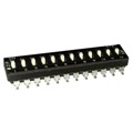 219-12MS - SWITCH SLIDE DIP SPST 100MA 20V